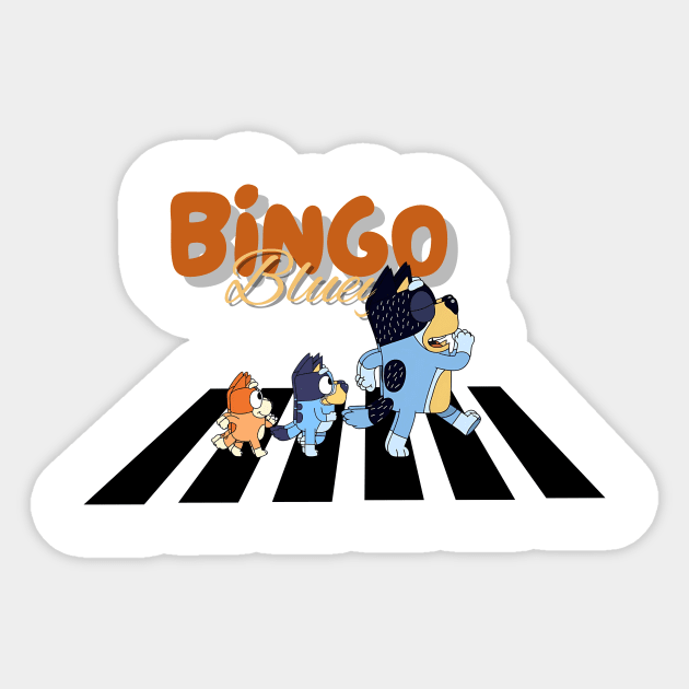 Bluey Bingo Sticker by Inspire Gift